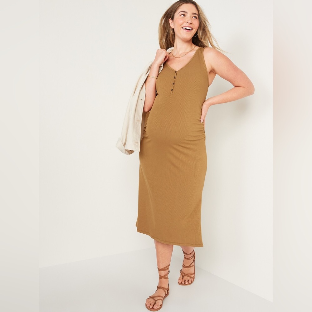Old Navy Maternity Rib Knit Bodycon Dress Bundle Small